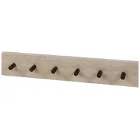 Fraaai - Bruno kapstok 6 haken keramiek - beige