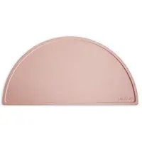 Mushie Siliconen Placemat voor Kinderen | BPA-vrij Antislip Ontwerp (Blush)