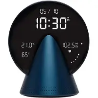 Lexon Conic wekkerklok, blauw