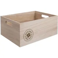 Orion ZELF GEMAAKTE houten opbergdoos 31x21x13 cm