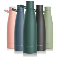 LARS NYSØM LARS NYSM RVS Geïsoleerde Waterfles 25oz 34oz | Thermosfles voor Heet en Koud