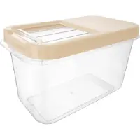 Orion Beige opbergdoos voor capsules, poeder en levensmiddelen, 10 liter