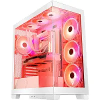 Modecom PC Behuizing - - Volcano Space APEX ARGB - MIDI - Wit - USB 3.0 x 2, USB-C