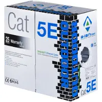 A-Lan Netwerkkabel - A-LAN - KIU5OUTS305 - 305 m - Cat5e - U/UTP (UTP) - Zwart