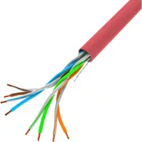 Lanberg Câble Ethernet LAN Rood - - -