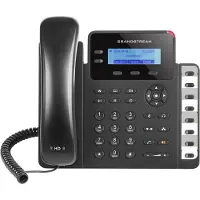 Grandstream Networks VoIP SIP telefony 2 lijnen - GXP1628 - HD audio - Gigabit netwerkpoorten - Zwart