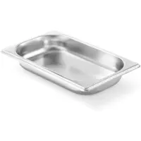 Hendi GN 1/4 container, roestvrij staal, Profi Line, hoogte 20 mm - 801659