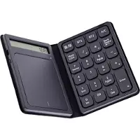 InLine Bluetooth numeriek toetsenblok met touchpad, display, opvouwbaar, zwart
