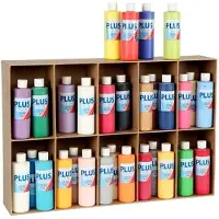 Plus Color Acrylverf - Verf - Set van 30x250 ml - Diverse Kleuren