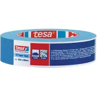 TESA Blauwe Afplaktape 30mm x 50m UV-bestendig voor Buiten