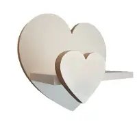 Moliland EKSTRA L Elegance - Wandrek - MDF - Wit - Scandinavisch Design