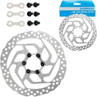 Shimano RT26 - Remschijf - 160mm - 6 Schroeven - Voor Hars Pads