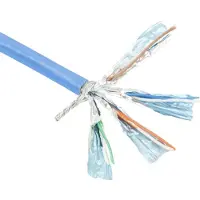 ACT CAT6 S/FTP PVC soepel patch blauw 305 m