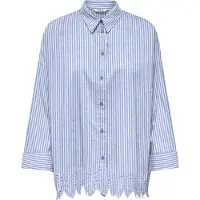 ONLY - ONLGRACES TULUM LS EMB SHIRT NOOS WVN - Meisjes - Blouses