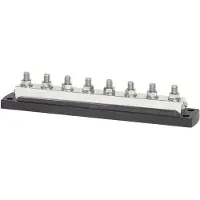 Blue Sea Systems M10 4102107 8 Terminals Connecting Bar Zilver 600A