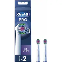Oral-B Opzetborstels Pro 3d White 2 Stuks