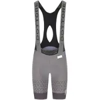 Q36.5 - Women's Dottore Pro Bib Shorts Signature - Fietsbroek L, grijs