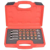 vidaXL Olieaftapplug-reparatieset M13 M15 M17 M20 64-delig