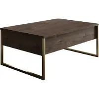 Skye Decor Salontafel Woody Fashion | 90 x 60 x 40 cm | Walnut Gold