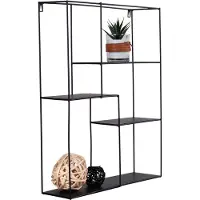 House Nordic Wandrek Mons - 40,5x10,5 cm - zwart staal