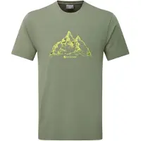 Montane T-shirt Dual Mountain | Maat XS