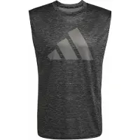 Adidas Workout Essentials Brandlove Sleeveless T-shirt Grijs S / Regular Man