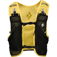 Black Diamond - Trail / Running rugzakken en riemen - Distance 2 Soft Ochre voor Unisex van Nylon - Maat M - Geel