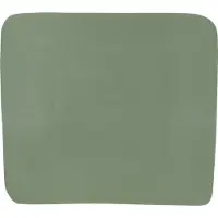 Meyco aankleedkussenhoes 3K Basic jersey - forest green - 85x75 cm
