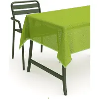 Texpot Tafelkleed voor buiten, zacht schuim, rond, 140 cm diameter - groen