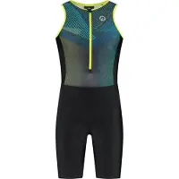 Rogelli Driekleurige korte overall Florida Graphic | Maat L