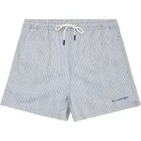 Knowledge cotton apparel Zwemshort Seersucker