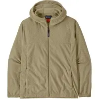 Patagonia - Textured Fleece Hoody - Fleecevest S, beige