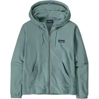 Patagonia Vest Women Micro D Fleece Hoody Blue Sage-XS