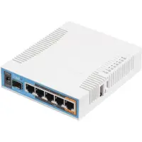 Mikrotik hAP ac, 2,4 GHz, 5 GHz, 500 Mbit/s, 10, 100, 1000 Mbit/s