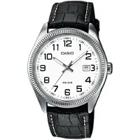Casio Analoog horloge zwart / zilver / wit