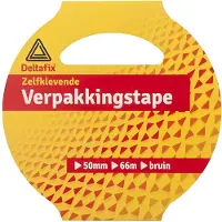 Deltafix Verpakkingstape bruin 50mm