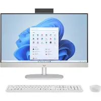 HP AIO 24-cr0057nd PC NL Intel Core i5 i5-1335U 60,5 cm (23.8") 1920 x 1080 Pixels Alles-in-één-pc 16 GB DDR4-SDRAM 512 GB SSD Windows 11 Home Wi-Fi 6 (802.11ax) Wit
