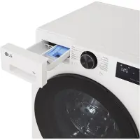 LG F4X5009TWB Vrijstaande Wasmachine - 9 kg Capaciteit - Direct Drive - 6Motion - Stoom - A - Zilveren Afwerking