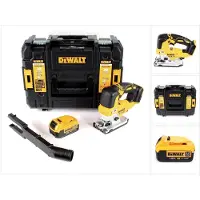 DeWalt DCS 334 NT accu pendelzaag 18V borstelloos + 1x accu 4,0Ah + TSTAK - zonder oplader
