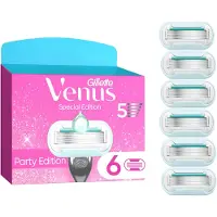 Gillette Venus Deluxe Party Edition - 6 Navulscheermesjes