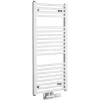 Aqualine Direct Badkamerradiator met middenaansluiting 45x96cm, wit