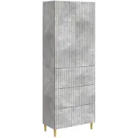 vidaXL Kast Set 2 st Bewerkt hout