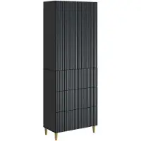 vidaXL Kast Set 2 st Bewerkt hout
