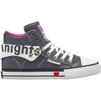BK - Roco Dames Sneakers Hoog - Maat 38 - Grijs - Vrouwen Schoenen