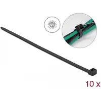 DeLOCK Tie-Wrap - 920 mm - Zwart -