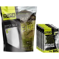 Adventure Menu Flameless-heater SET + Zipper-bag 5 x 60 g