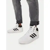 Adidas Sneakers hoog 'Hoops Classic' zwart / wit