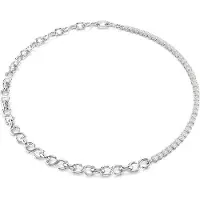 Swarovski Ketting 'MATRIX' zilver / transparant