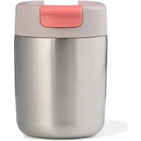 HEMA Koffiebeker To Go 300ml Rvs Metallic (grijs metallic)