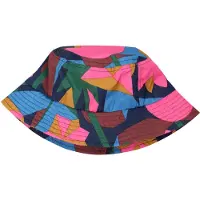 Danefæ Spicy Pink geo Fleur regenhoed / Bucket Hat van Danefae